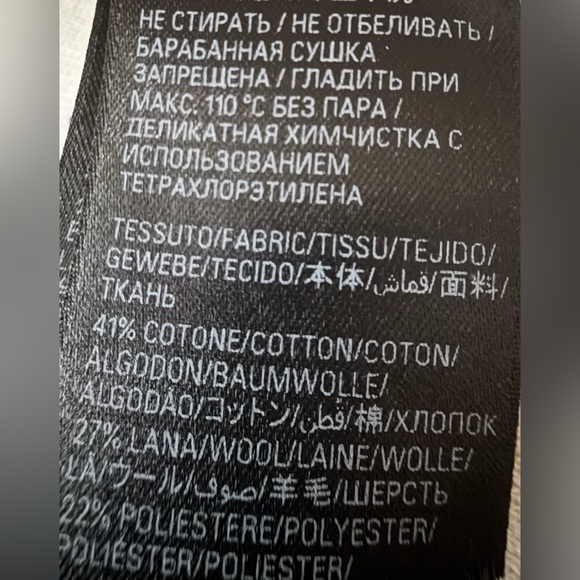 Balenciaga Blue and White Logo Cardigan Size L Unisex - Picture 3 of 6